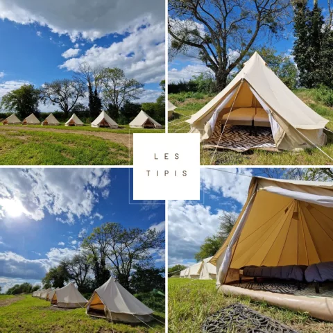 Les Tipis